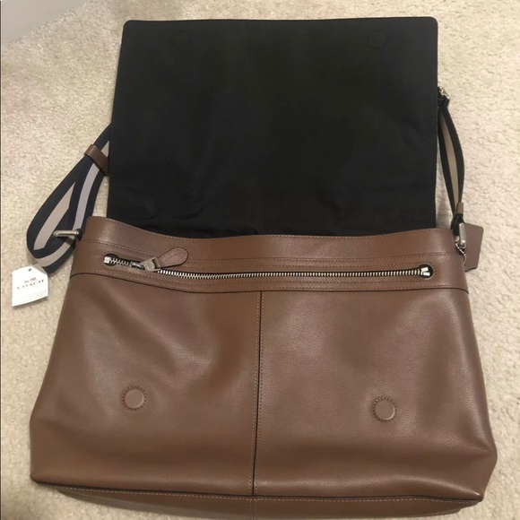 Coach Men Charles Small Messenger Shoulder Bag - Picture 3 of 5